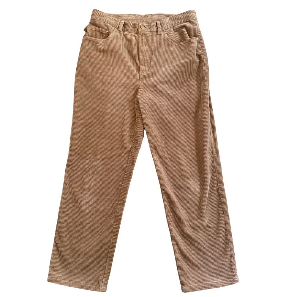 VINTAGE Ralph Lauren Jeans Co. Corduroy Pants Tan Women’s 10 Green Label